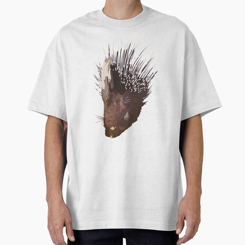 A is for African Crested Porcupine,African Crested Porcupine Artwork – Striking Rodent Illustration and Wildlife Design by PrettylittlepastelUk
