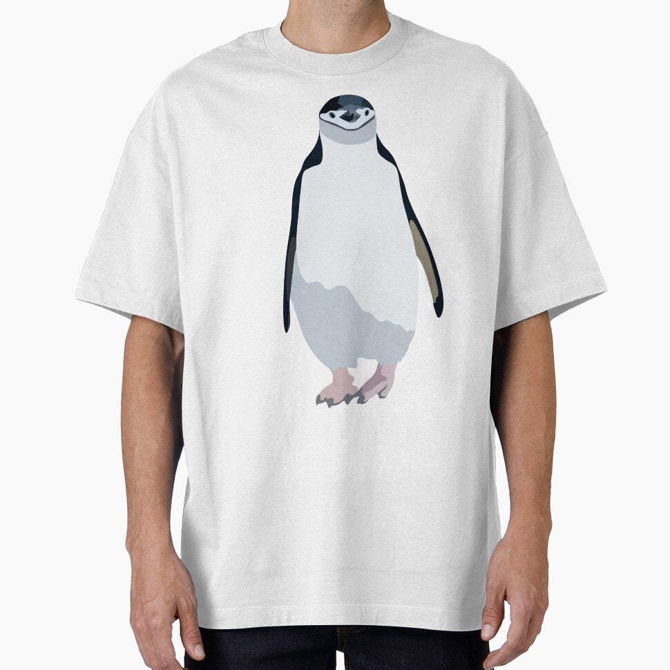 C is for Chinstrap Penguin,Penguin Illustration – Charming and Playful Antarctic Bird Artwork by PrettylittlepastelUk