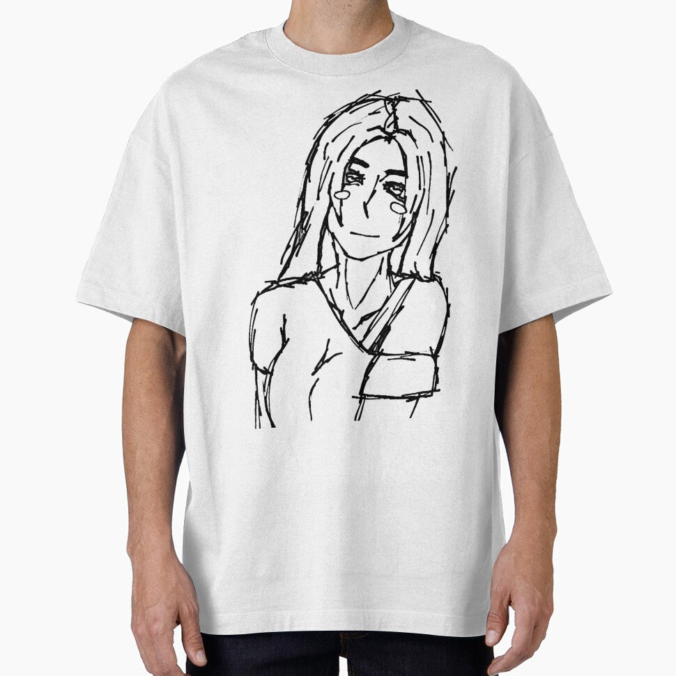 Manga Girl Line Art Aesthetic Anime by The Cozy Chapter