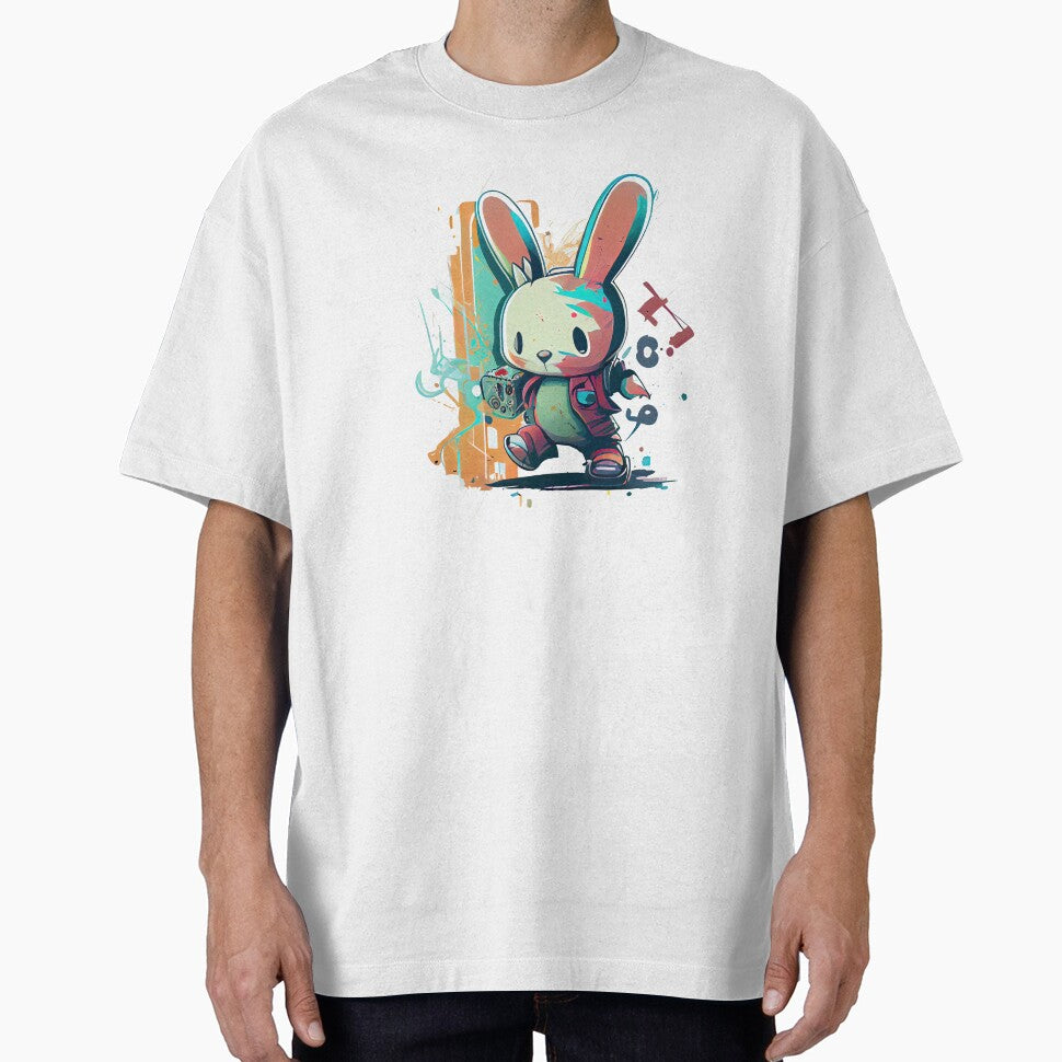 Graffiti powerful Cartoon Rabbit 4 (Eastern 2023) by Earth Celebration Designs