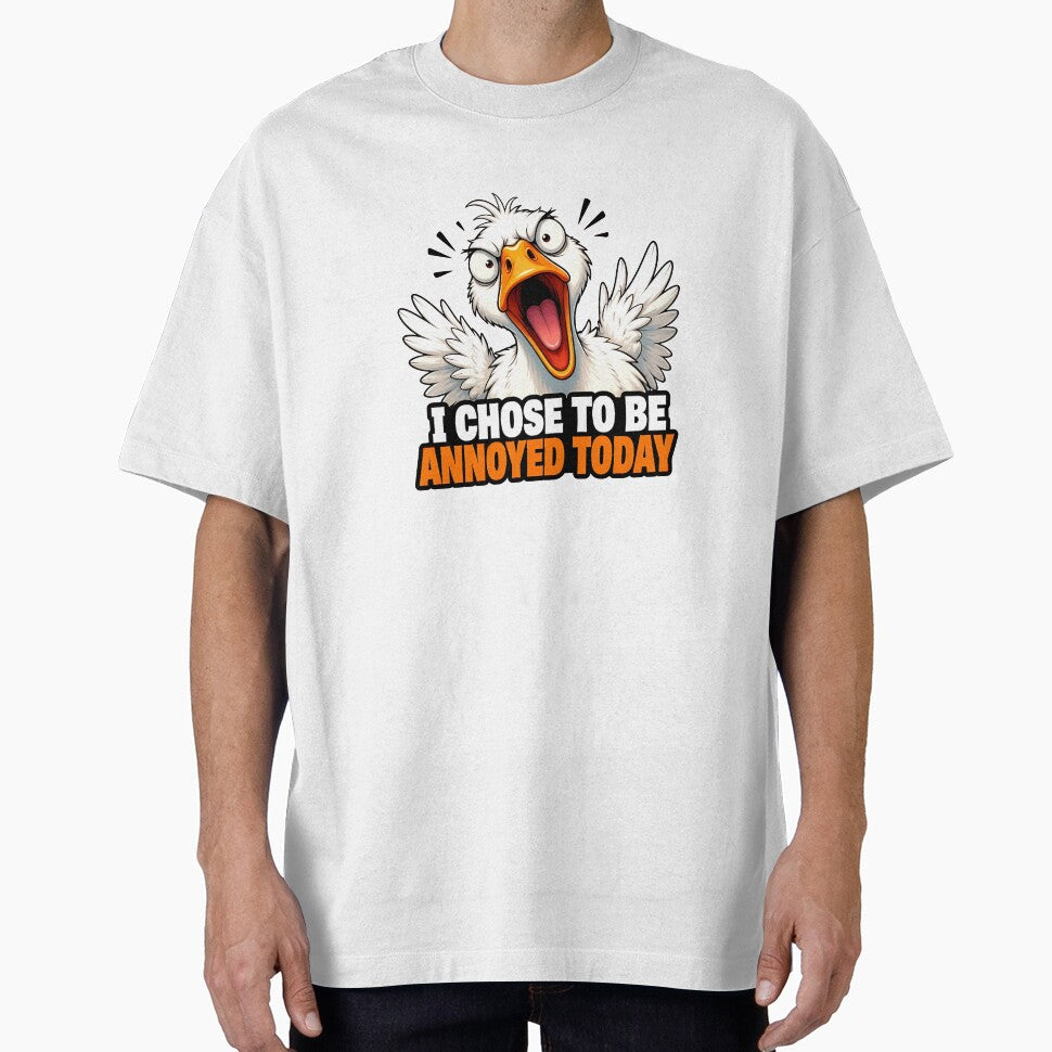 Funny Angry Goose Sticker Vector Comic Meme Art by RareVisuals