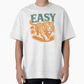 Easy Vintage Retro Tiger Summer Wildlife by Auchi_Verse