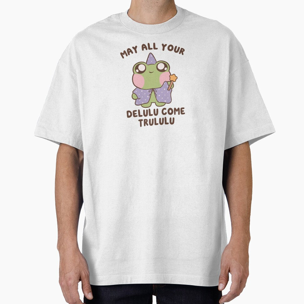 may all your delulu come trululu magic frog by kaybowzie