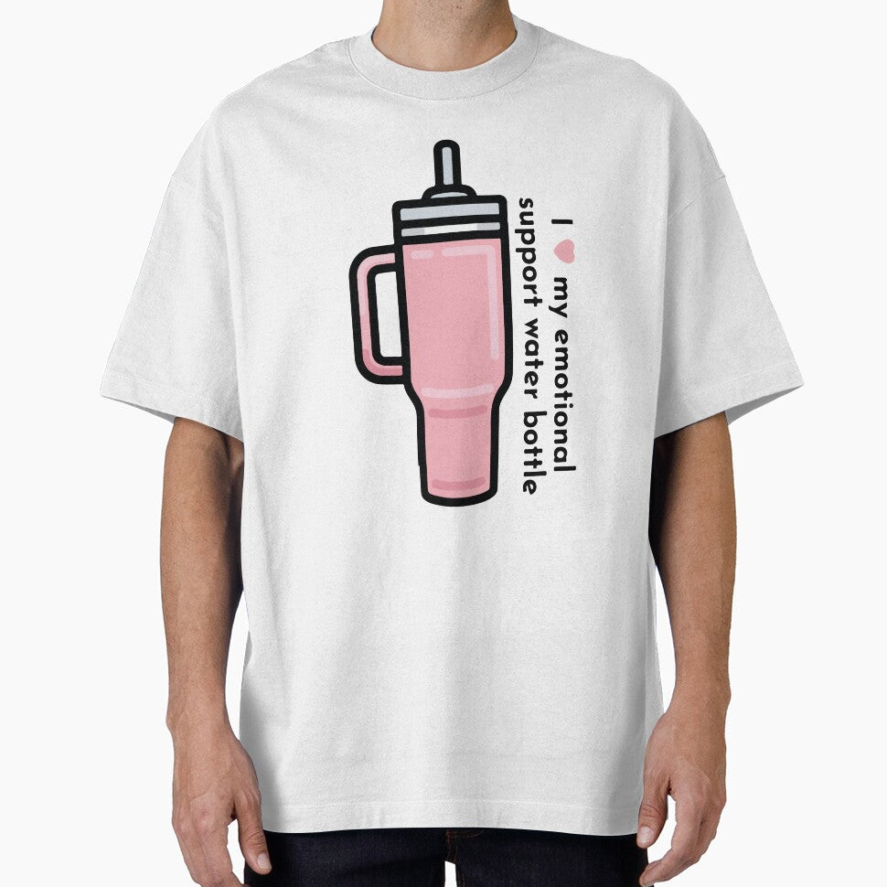 I live my emotional support water bottle stanley cup by BrownHorse90s