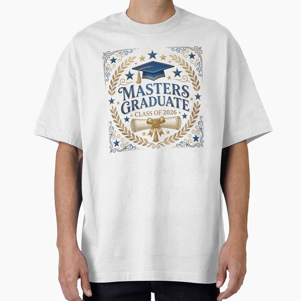 Masters Graduate Class of 2026 Masters Degree Graduation Gift by Osmose-Studio ⭐⭐⭐⭐⭐