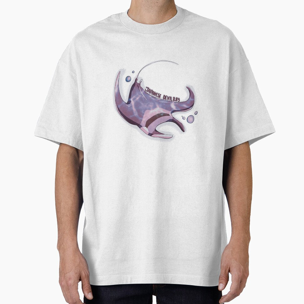 Japanese Devilray (Endangered Species) by Dragon Blossom Art