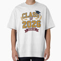 Class of 2026 Senior Graduation Vintage Varsity Design by What a cute-Tee