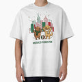Mexico Fun Vibes Capybara And Dog City Skyline by laughingshirts