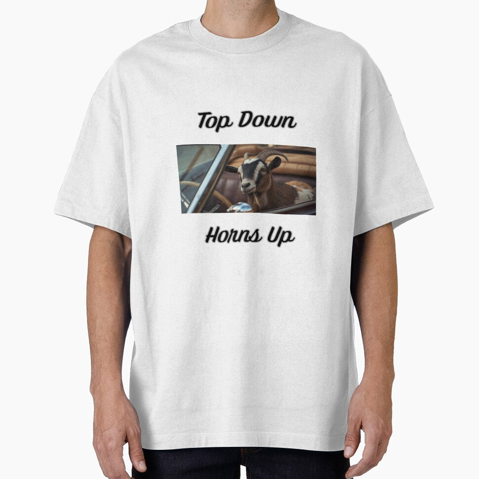 Top Down Horns Up by SpazticGoat