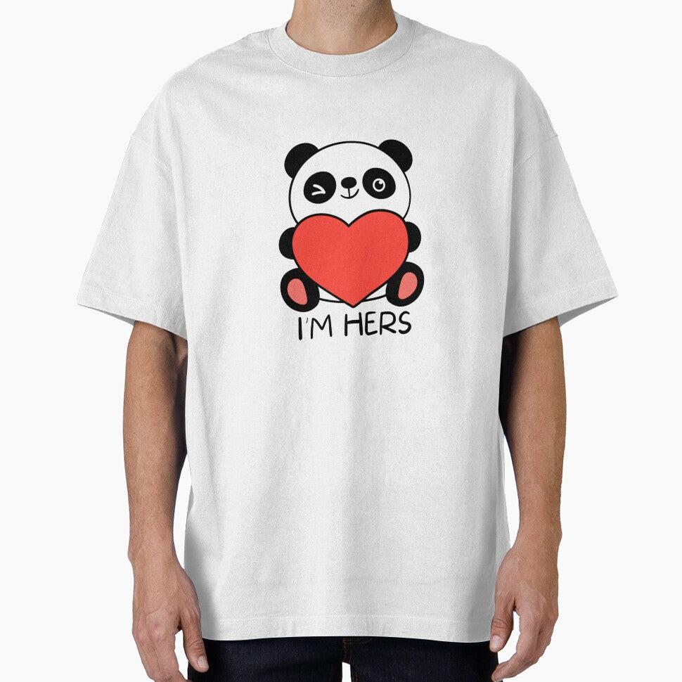Cute Panda Holding Heart – Kawaii Love Panda by “KPLN Designs