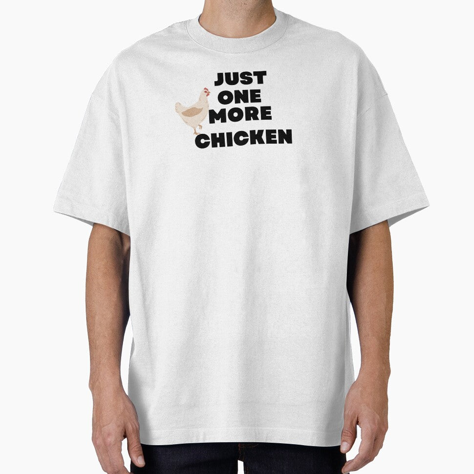 Just One More Chicken Funny Chicken Lover T-Shirt, Hats & Gifts by Kaylews_Designs