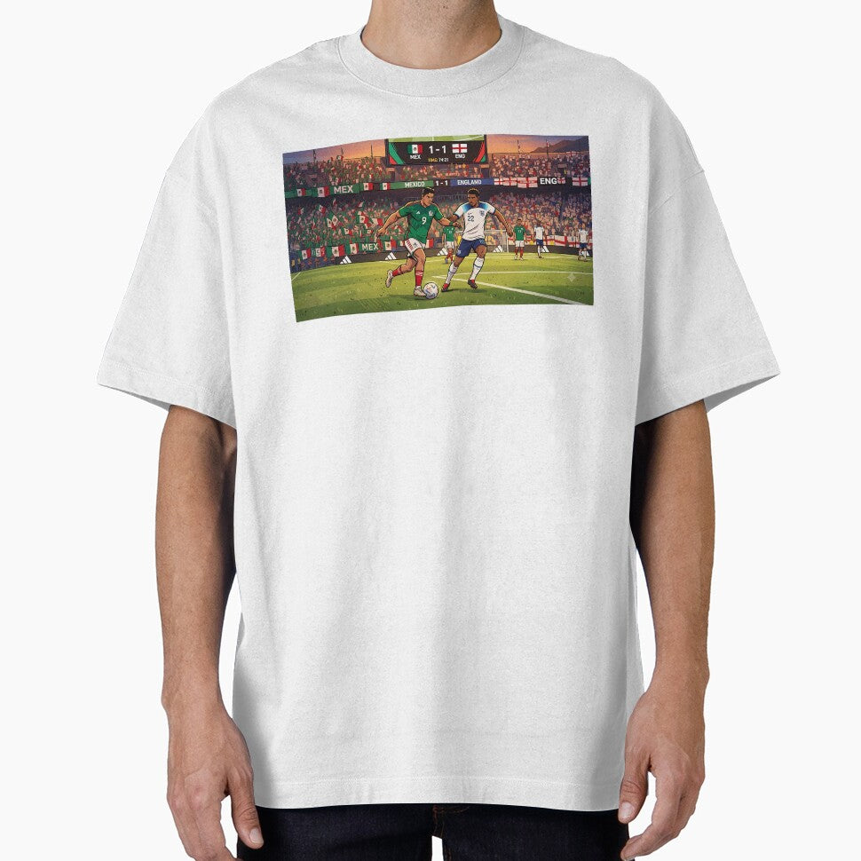 Mexico vs England by Art Dila Studio