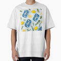 Sardines And Lemons Mediterranean Summer Pattern by DreamLeafCo