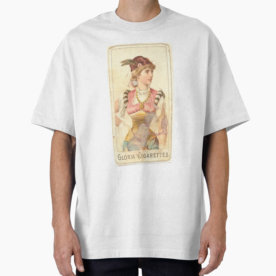 Vintage Sports Girls Cigarette Card | Tarot Art by GammaRay