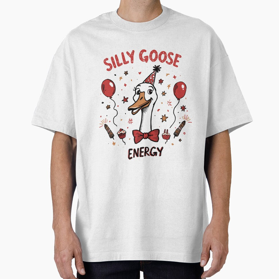 Silly Goose Energy Funny Goose Lover Party Birthday Celebration by HumansStuck12