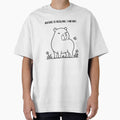Nature Is Healing I Am Not — Funny Capybara Deadpan Sarcastic Gift by DeadpanPaws