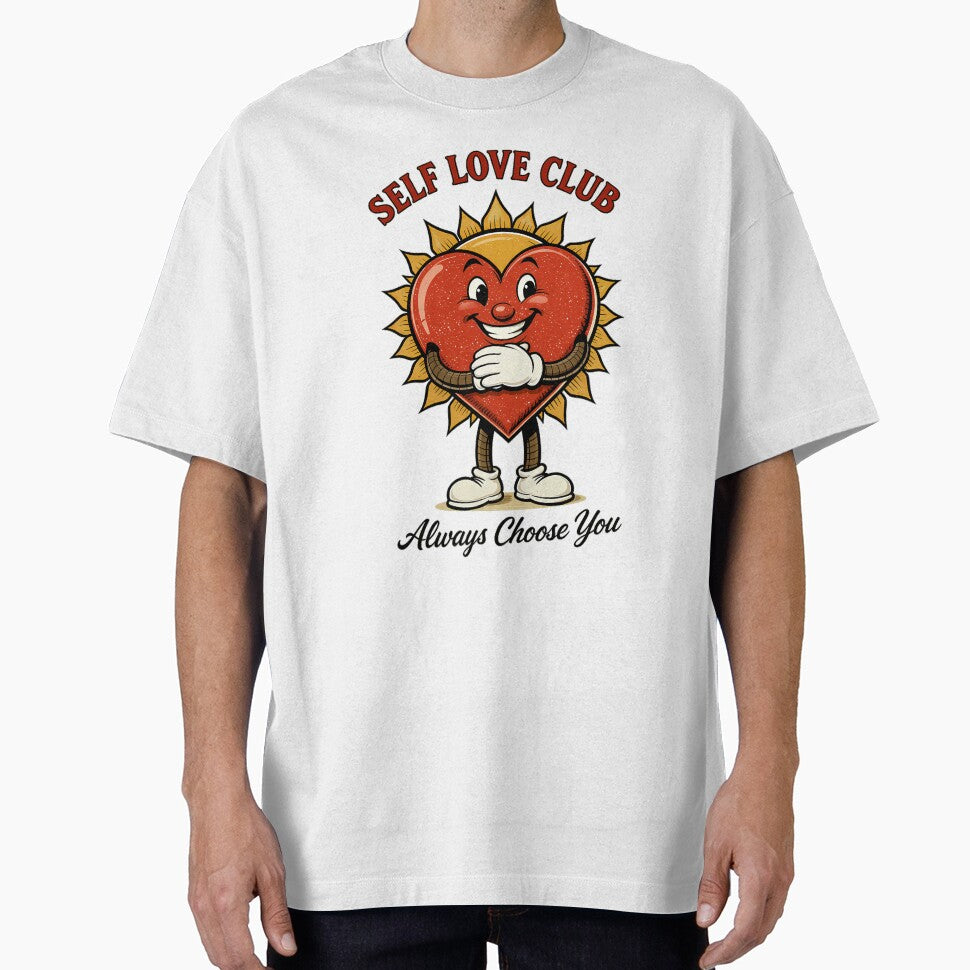 Self Love Club Retro Mascot 1930s Cartoon by etuvibes