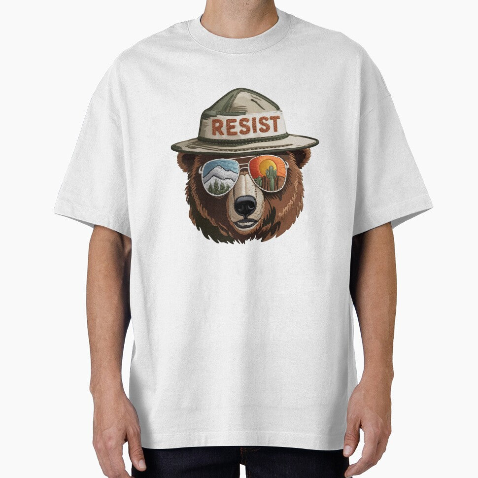 Bear Resist Protect Our National Parks - Save the environment public lands wild heart by HumansStuck12