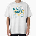 Delulu Dept Ironic Meme Y2K Cybercore Neon Graffiti Graphic by etuvibes