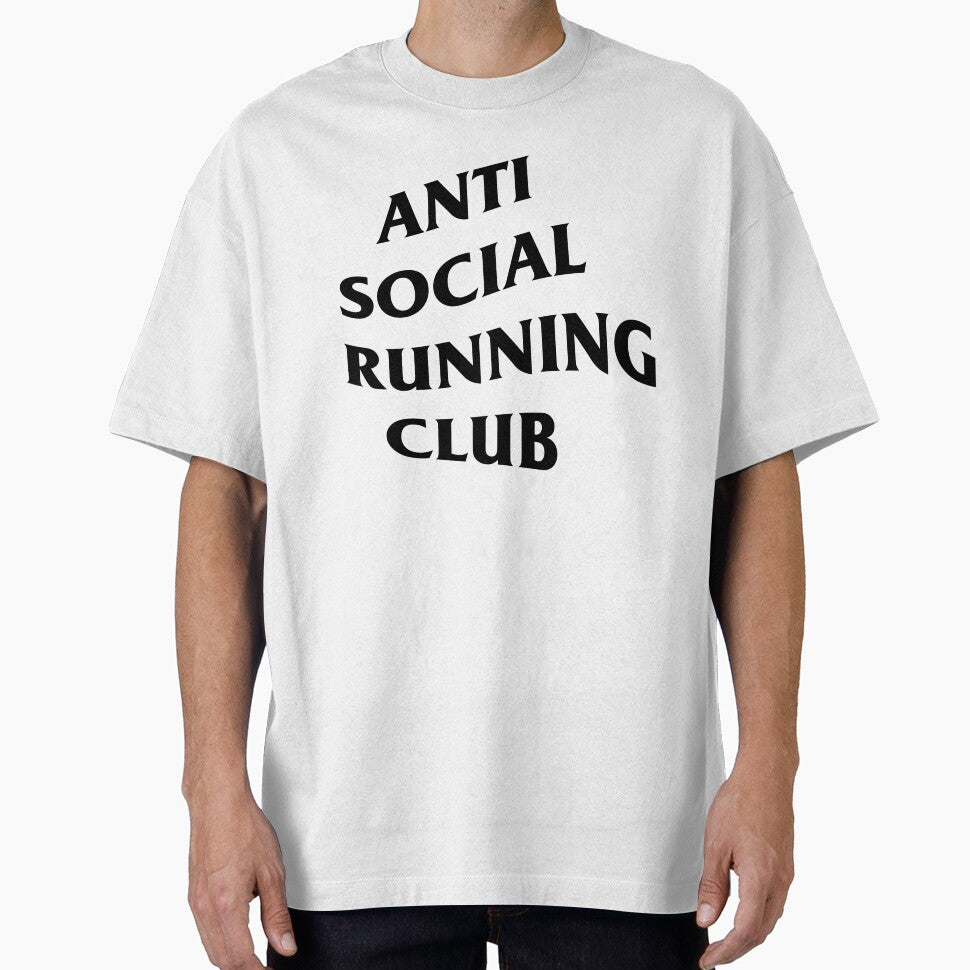 Anti Social Running Club-Black by anuggra