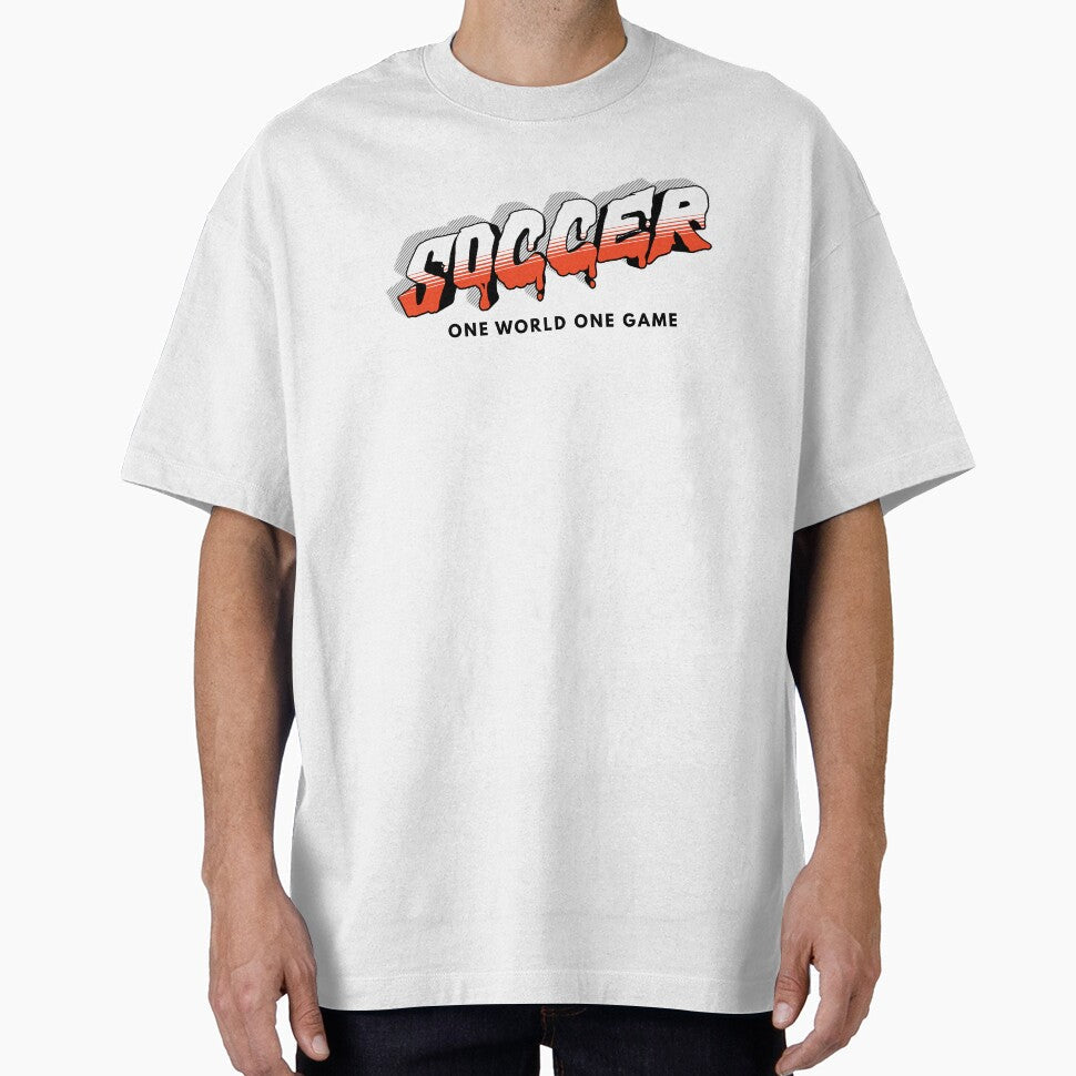 Soccer One World One Game Urban Graffiti Style by CHANCHANAI