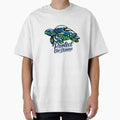 Sea Turtle Wave Coral Ocean Conservation Art by Nuvoro Eco Awareness