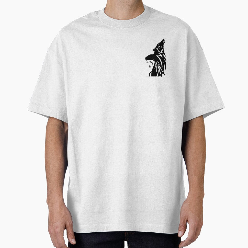 Howling Wolf and Girl design by NoxLand