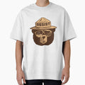 Protect our national parks - smokey the bear Resist, Reclaim, Restore Public Lands by SkeletonsDanger