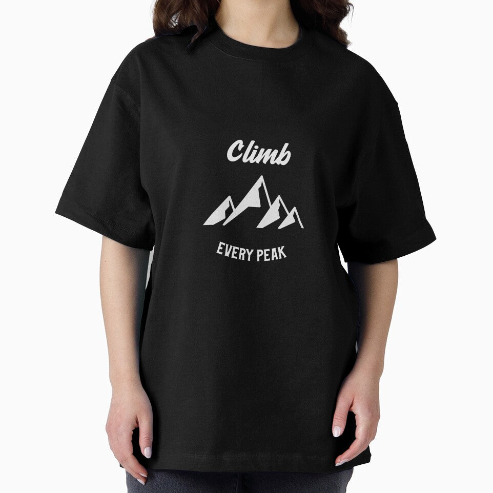 Climb every peak - climbing by MurmuringShop