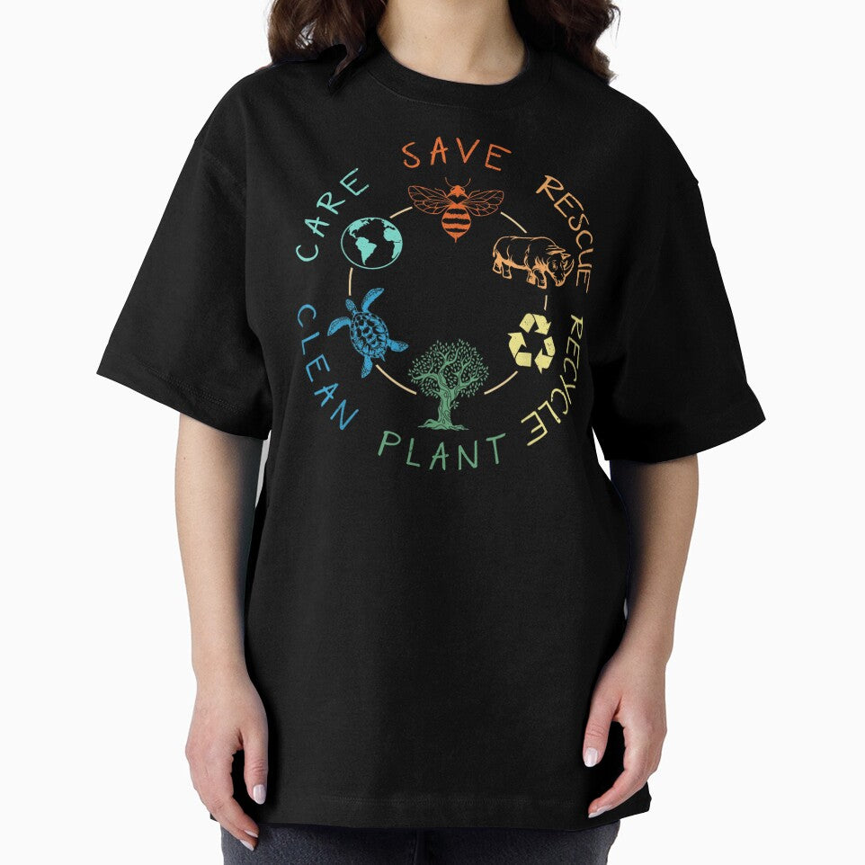 Save The Planet Earth Nature Conservation Eco Friendly Animal Rescue Wild Life by ashenz