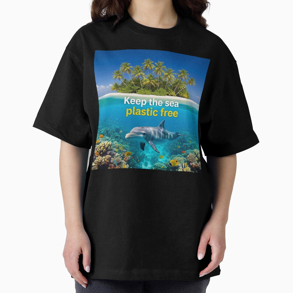 Clean Sea, Happy Dolphin – Keep The Sea Plastic Free by ART-POD-PL