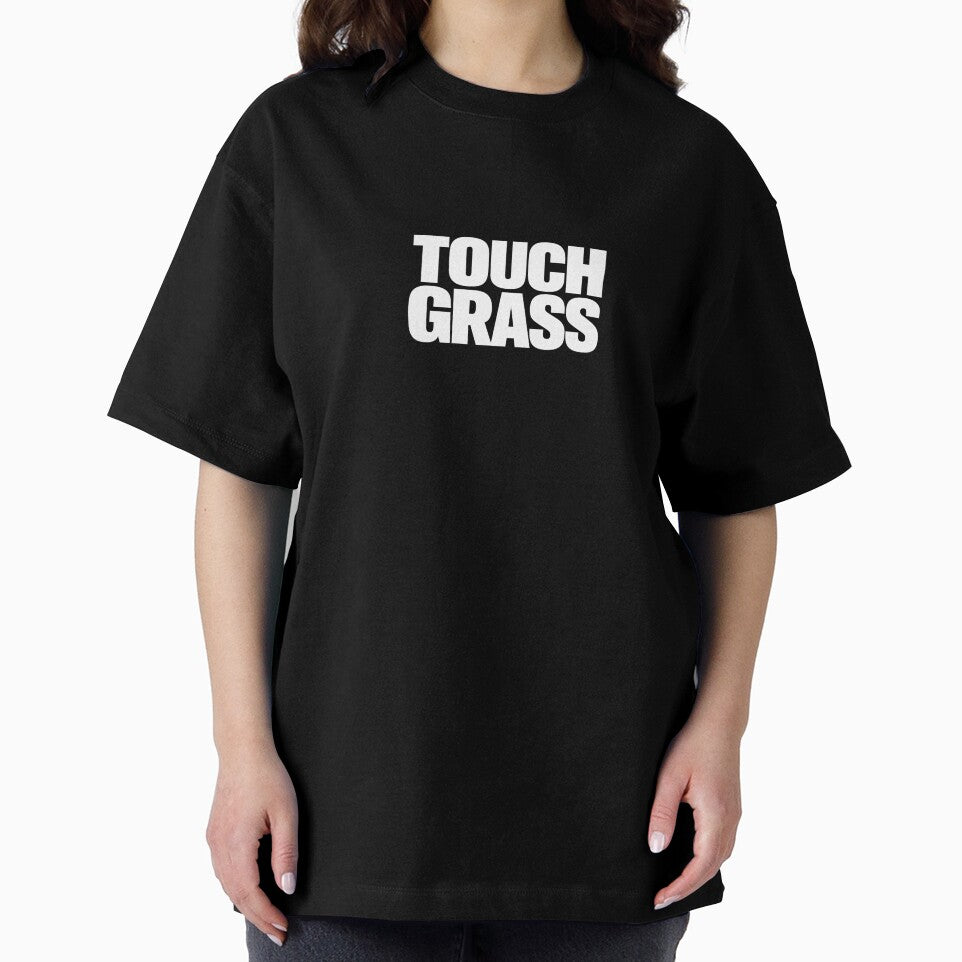 Touch Grass Funny Shirt Gamer Internet Humor Gift Sarcastic Tee Relatable Meme Shirt Outdoor Humor Gift by Moss & Mellow