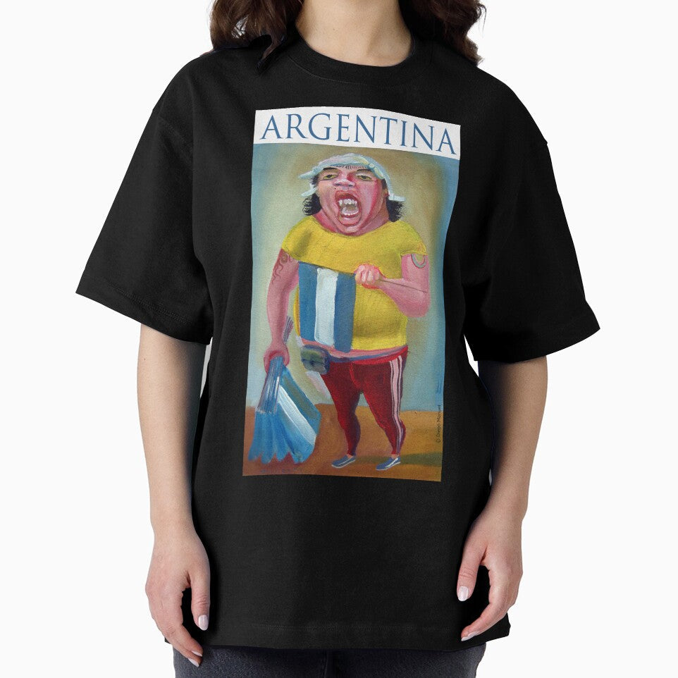 Seller of flags, soccer people by Diego Manuel Rodriguez