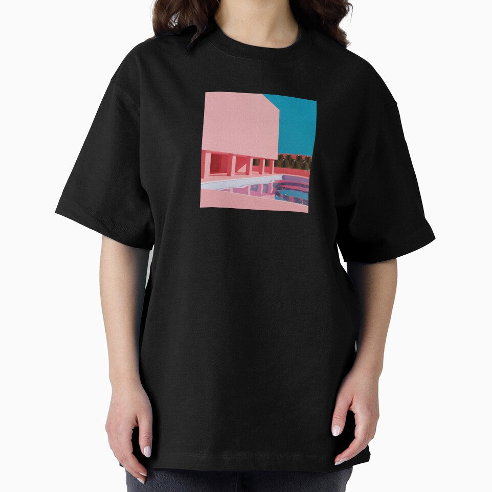 Pink fever dream liminal space poster by RedFootedBooby