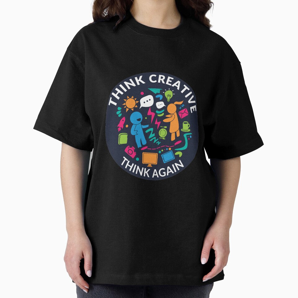 Think Creative Think Again Design by derendesign