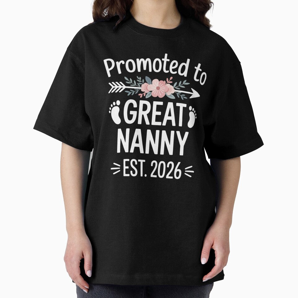 Promoted to Great Nanny Est. 2026 Expecting Grandmother by Gogetgiggles