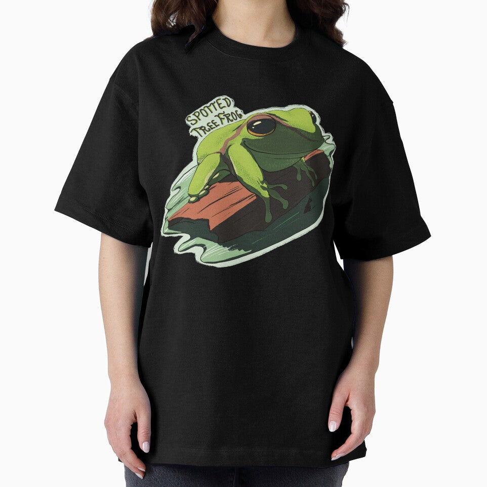 Spotted Tree Frog (Endangered Species) by Dragon Blossom Art