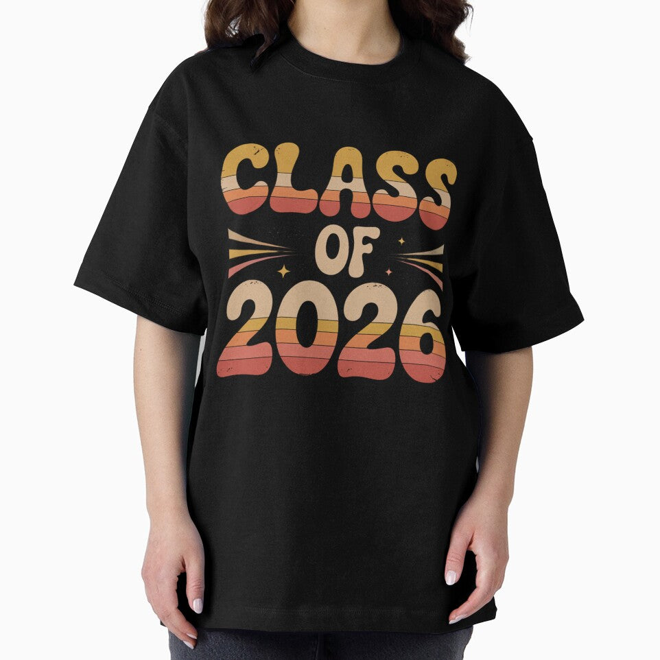 Retro Class of 2026 Graduation Tee by What a cute-Tee