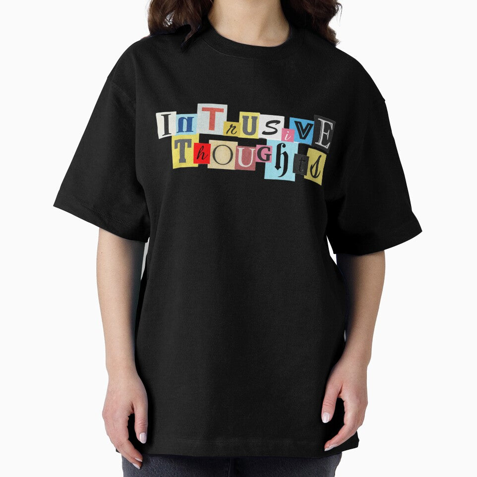 Intrusive Thoughts Ransom Note Aesthetic | Magazine Cutout Style by IntrusiveMind210