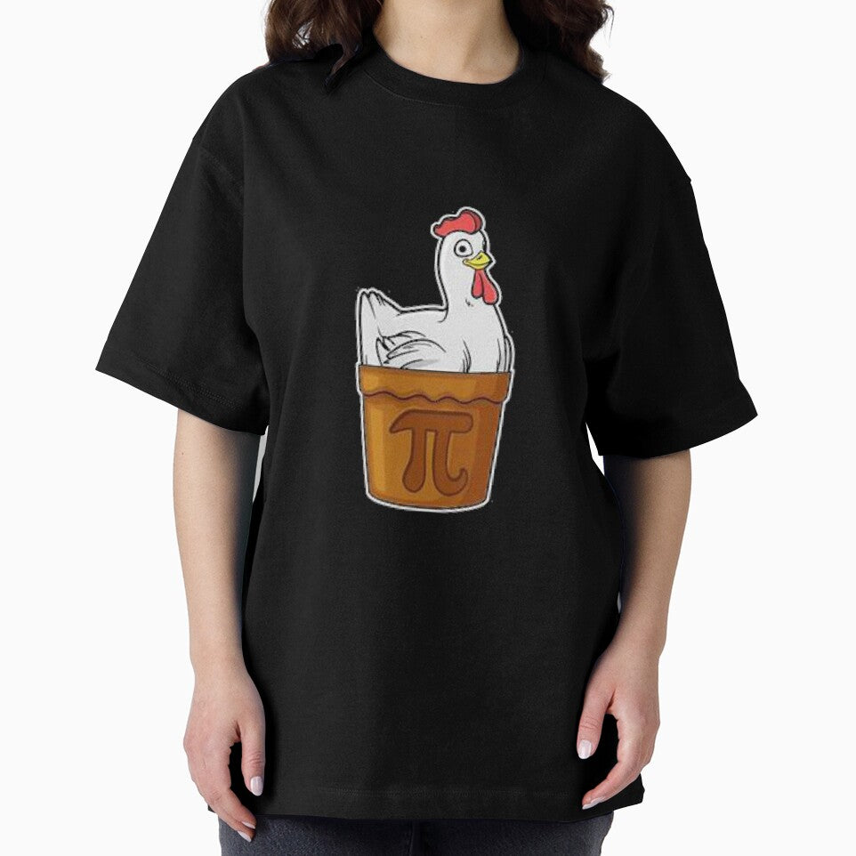 Chicken Pot Pi Shirt, Funny Math Day Gift T-Shirt by aramida