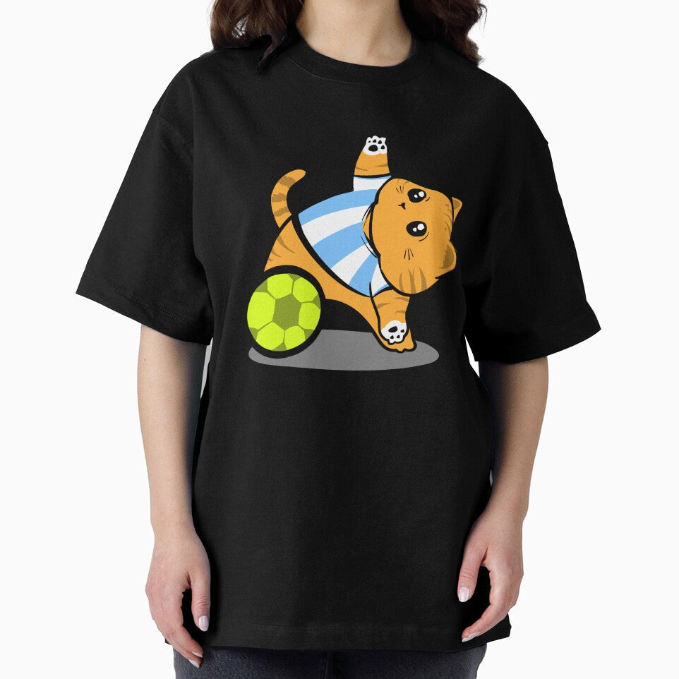 World Cup Cat Soccer – Cute Football Kitten Illustration by arivirus