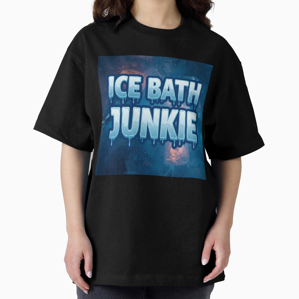 Ice Bath Junkie Shirt – Cold Plunge & Wellness Lifestyle Tee by FitEnvy
