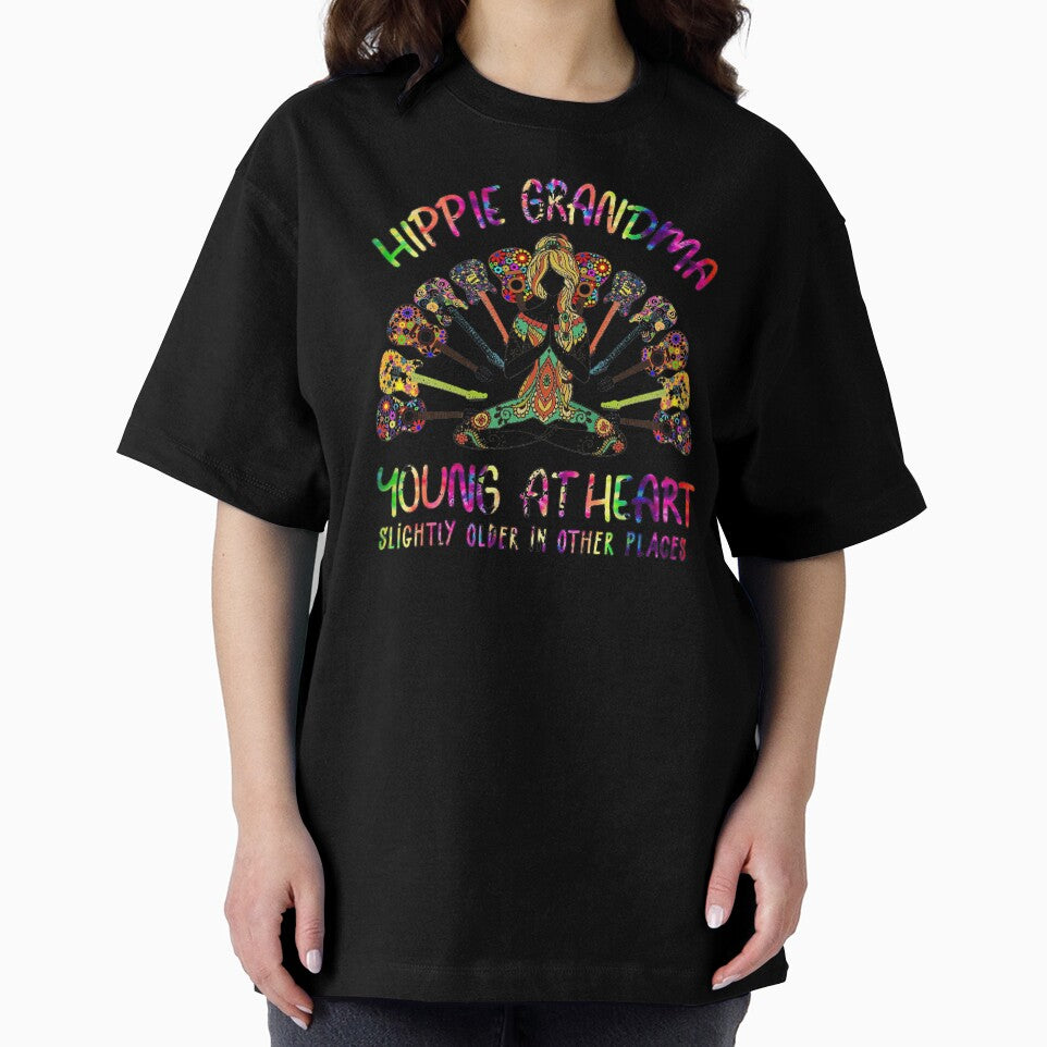 Hippie Grandma Yours At Heart Slightly Older In Other Places by Terri-Wong-9720