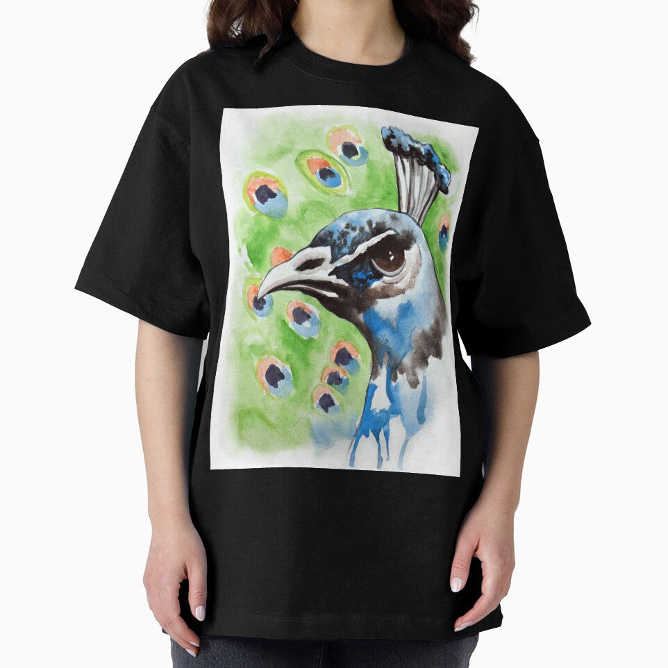 Majestic - Peacock bird art by AmyGiacomelli