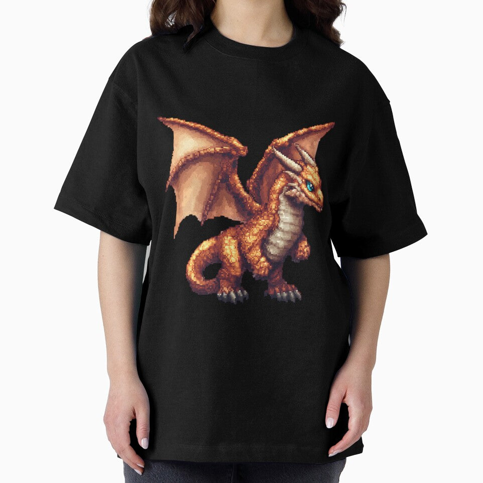 Retro Pixel Art: 8-bit Dragon by bapupa