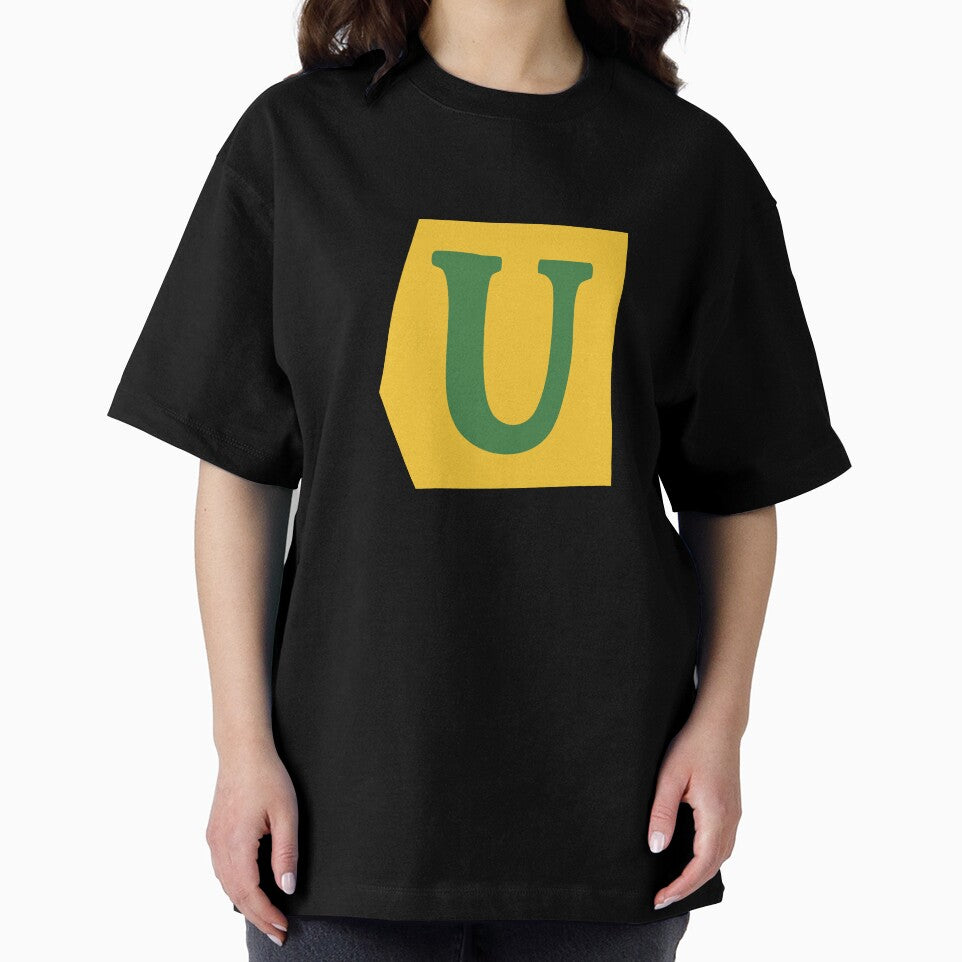 Letter U - Colorful Cutout Paper Collage Alphabet Initial by uncoXab