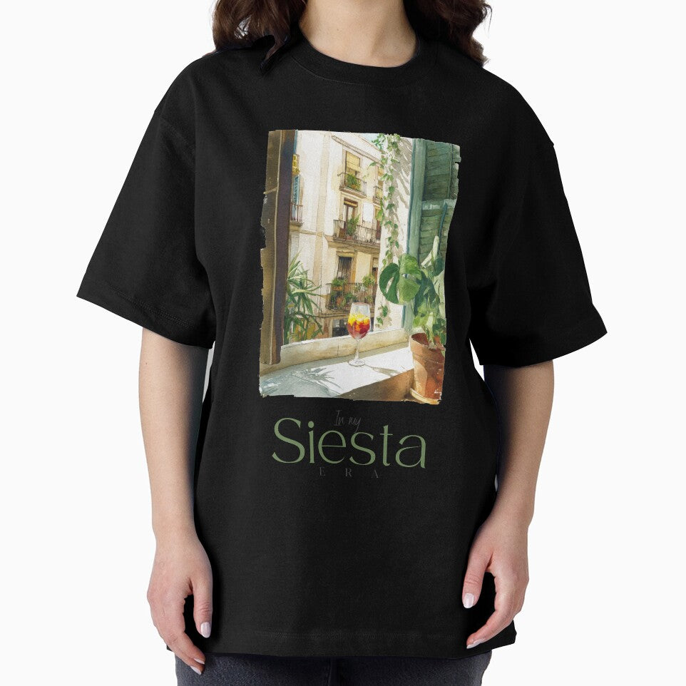 In My Siesta Era Sangria Wall Art Aesthetic Cozy Home Decor and Slow Living Vibes by MeowcuryRising