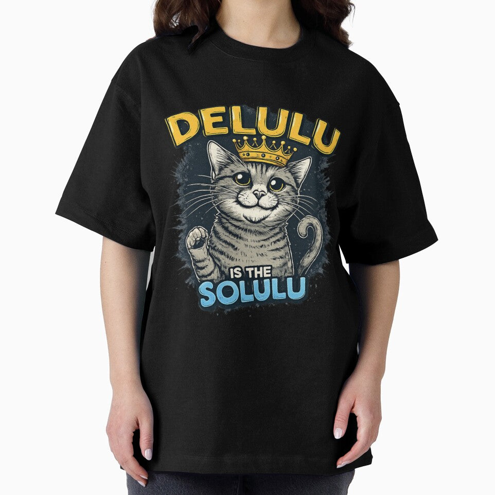 Delulu is the Solulu Cat – Manifestation Mode by Artiviose