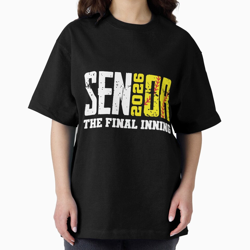Softball Senior 2026 The Final Inning Retro Graduation Team Spirit by kiralynstration