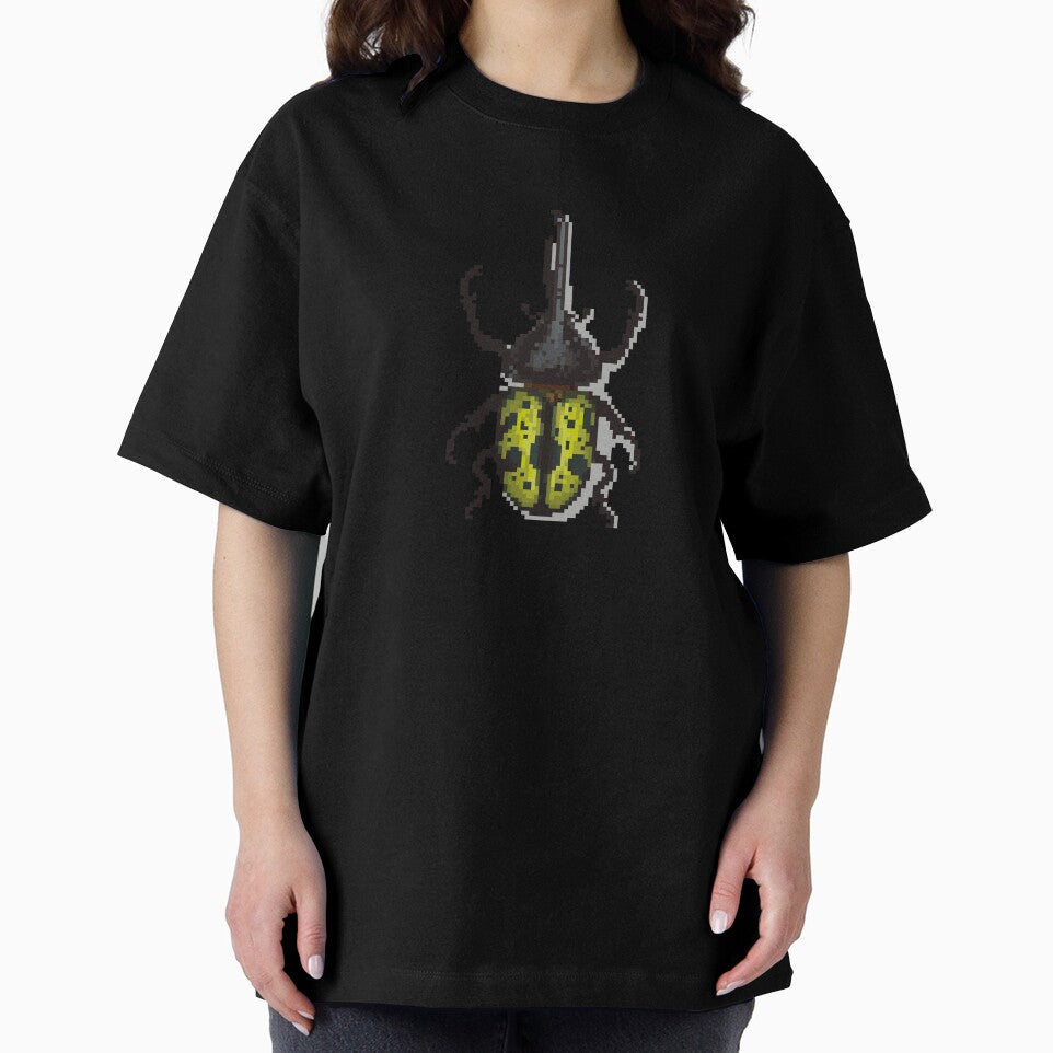 Pixel art beetle nº 45 by Kanistamps